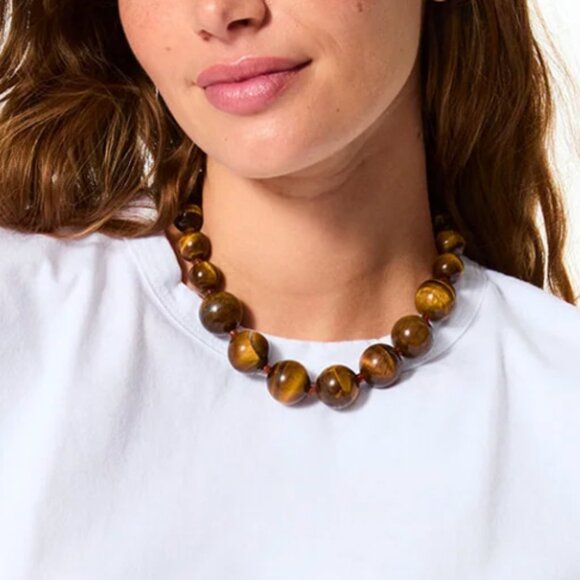 Roxanne Assoulin The Very Big Bead Stone Necklace